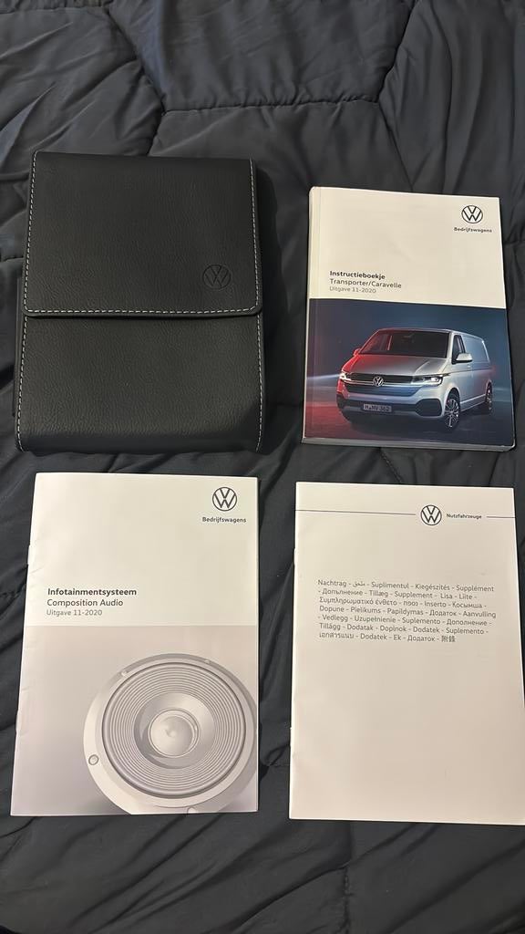 Vw transporter/Caravelle instructieboekjes met mapje, Auto diversen, Verzenden