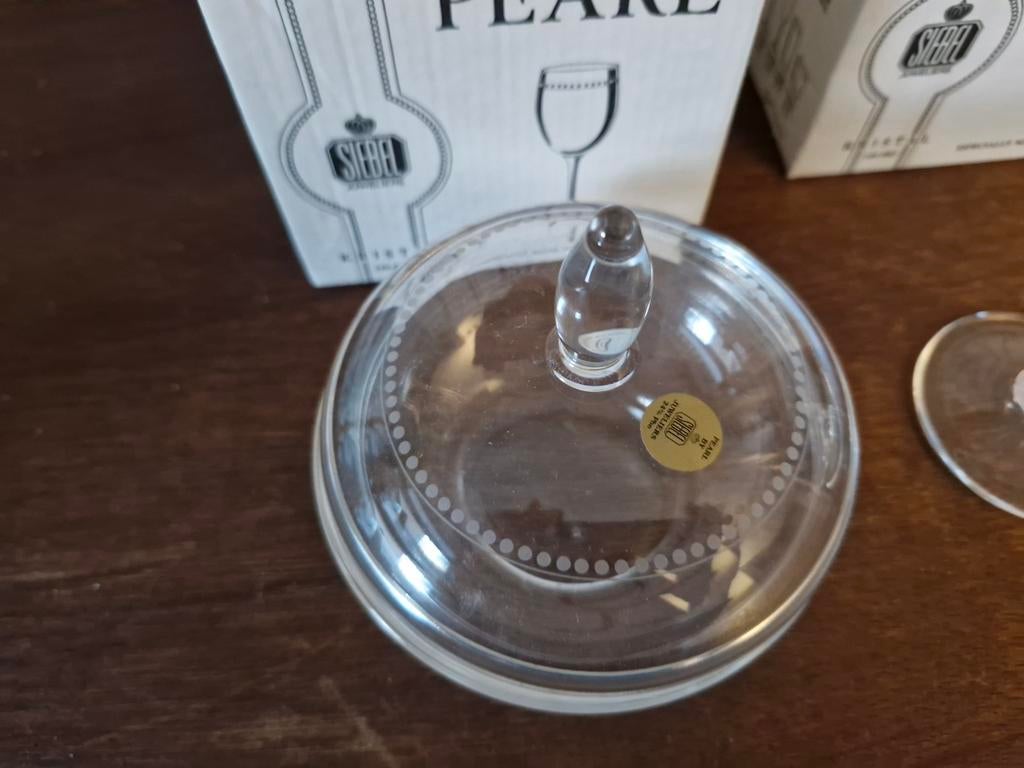Siebel Pearl kristalservies, Huis en Inrichting, Ophalen of Verzenden