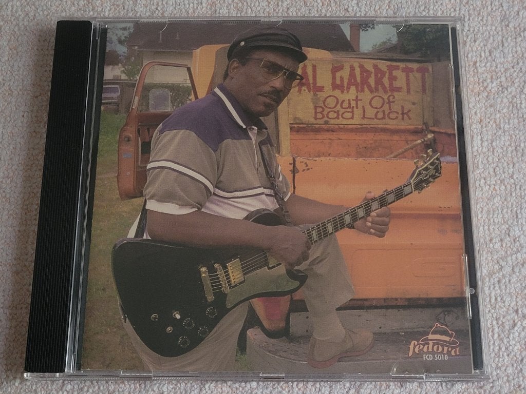 AL GARRETT - Out Of Bad Luck CD (BLUES) ZGAN, Ophalen of Verzenden, 1980 tot heden, Zo goed als nieuw, Blues