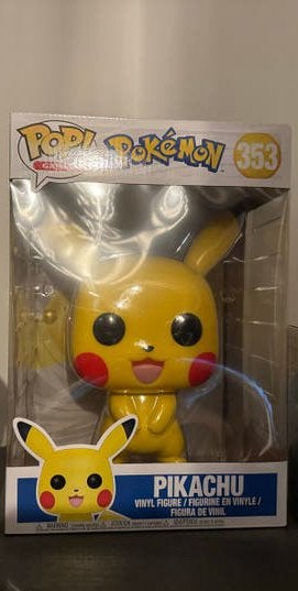 Funko Pop! Pokémon: Pikachu (25 CM), Verzenden, Nieuw