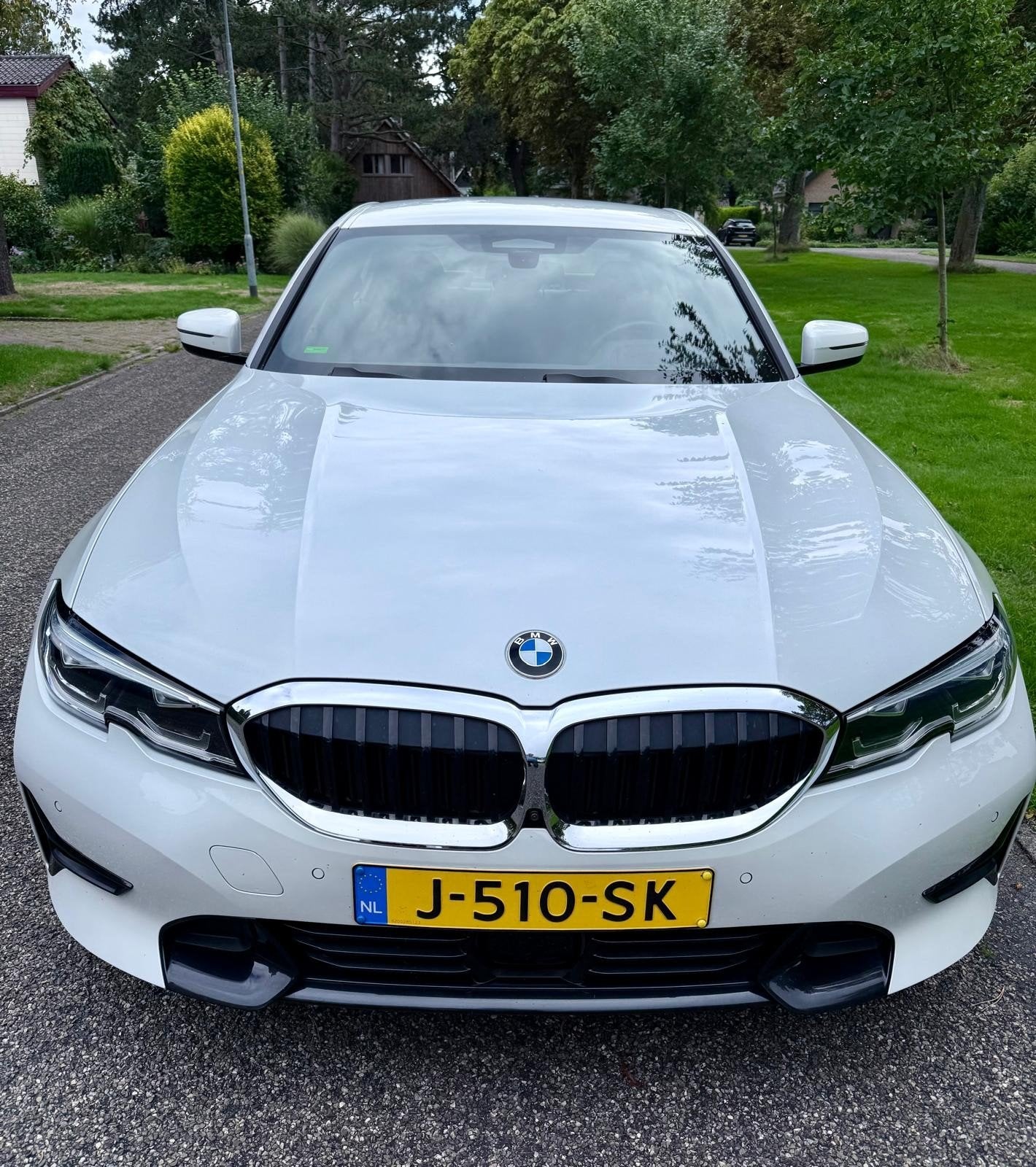 BMW 3-Serie 330e 292pk Aut 2019 Wit, Auto's, 1998 cc, Achterwielaandrijving, Wit, Plug-in hybride