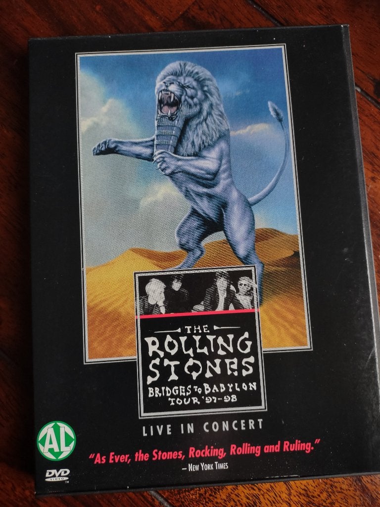 Muziek DVD Rolling Stones - Bridges to Babylon Tour '97-'98, Alle leeftijden, Ophalen of Verzenden, Zo goed als nieuw, Concert