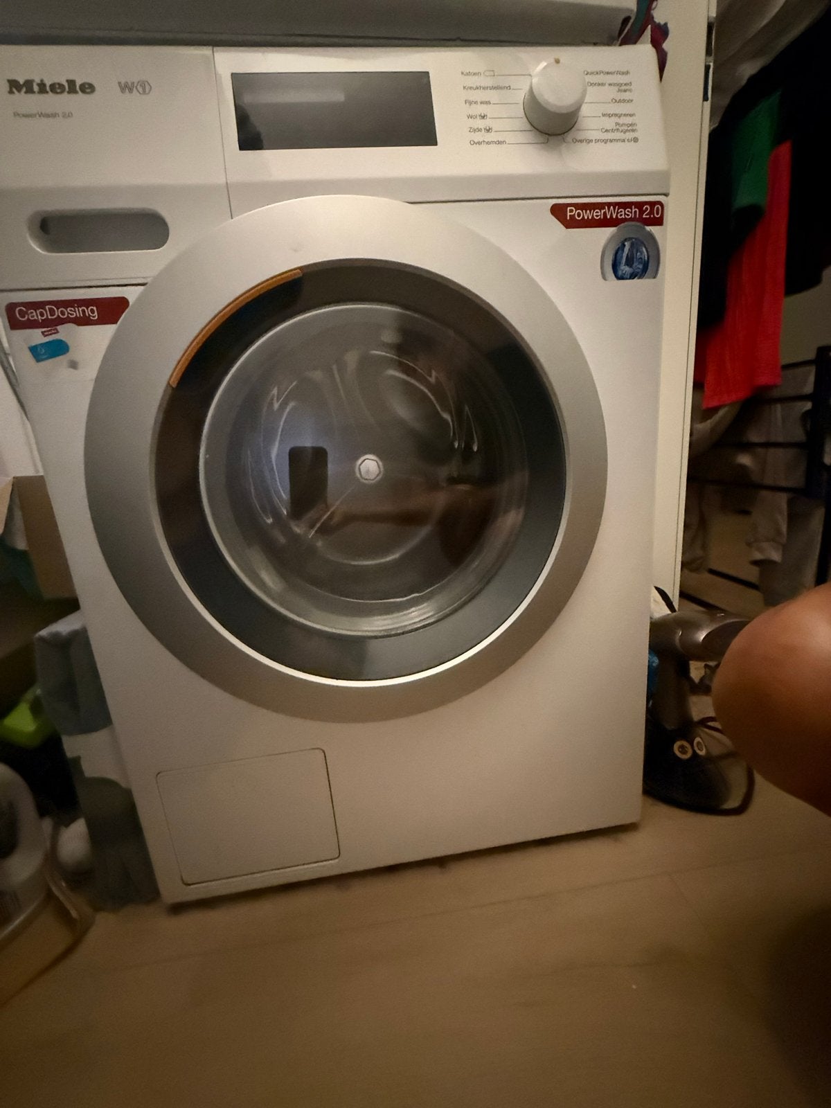 Miele W1 PowerWash 2.0 Wasmachine - Zo goed als nieuw, Ophalen of Verzenden, Zo goed als nieuw, Voorlader, Kort programma