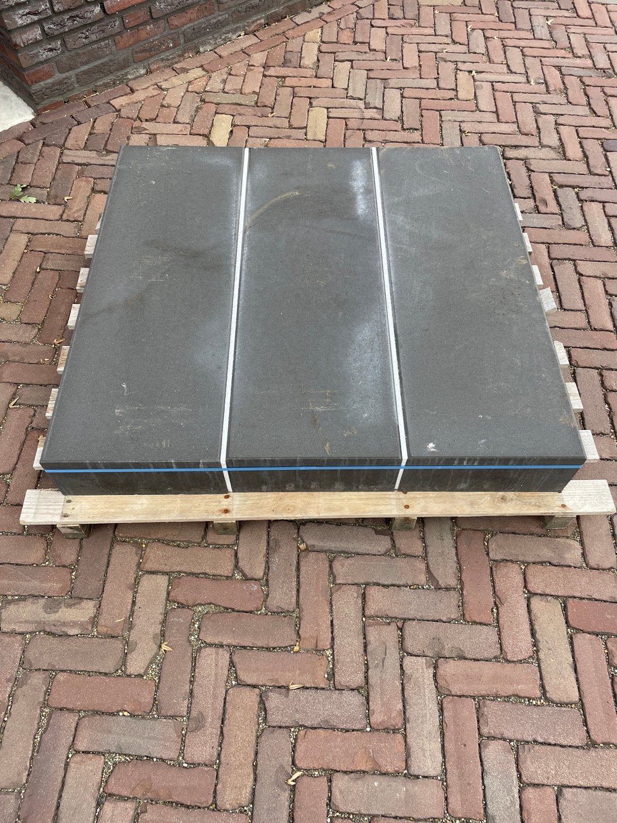 Nieuwe trap treden. Antraciet, Nieuw, Ophalen of Verzenden, 10 m² of meer, Beton