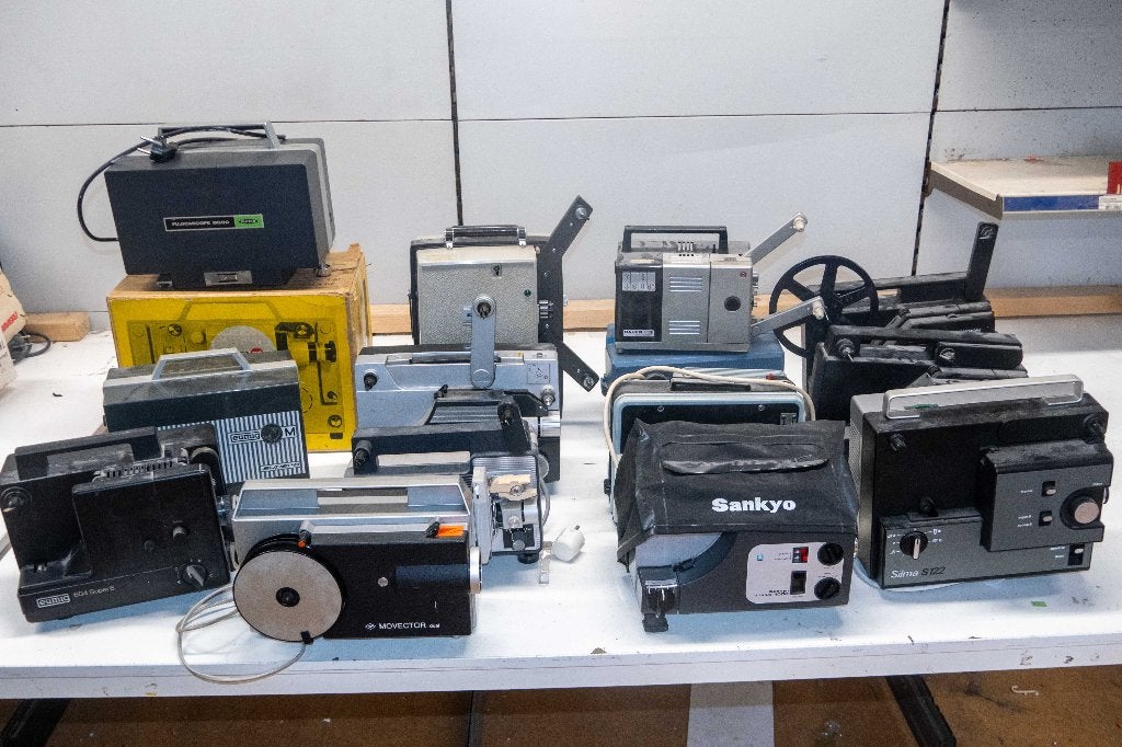 8mm filmprojectors. partij, Verzamelen, Fotografica en Filmapparatuur, Ophalen, 1960 tot 1980, Filmcamera