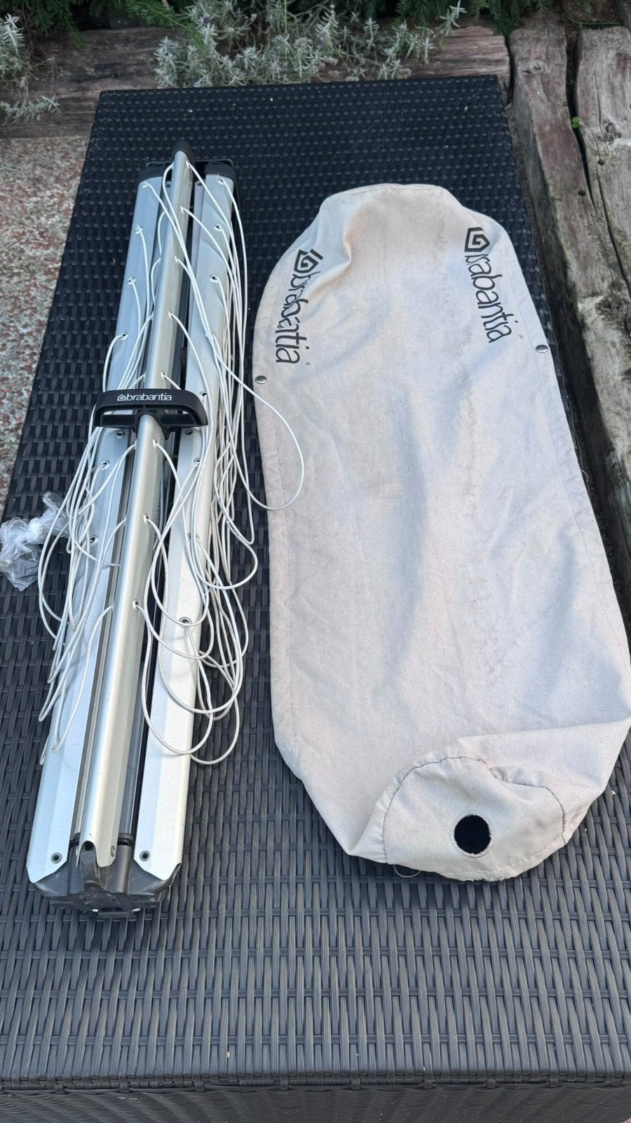 Te koop droogmolen wanddroogmolen waslijn wallfixx brabantia, Ophalen, Gebruikt, Droogmolen
