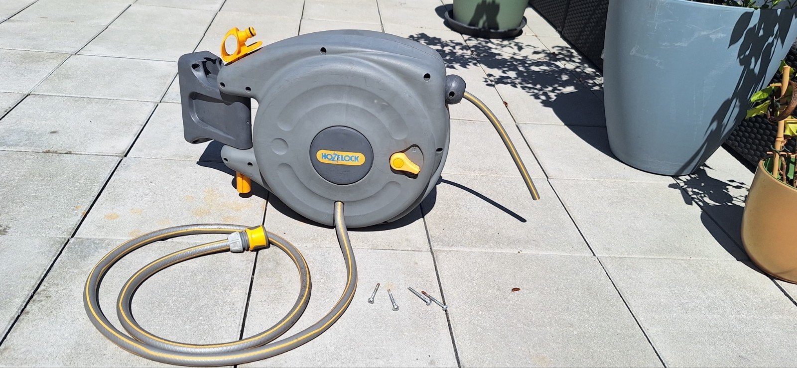 Hozelock AutoReel Tuinslanghaspel 10 meter - Gebruikt, Ophalen of Verzenden, Gebruikt
