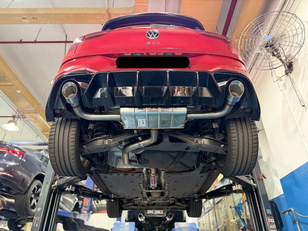 Bastuck catback uitlaatsysteem - Volkswagen Golf 8 GTI, Ophalen of Verzenden
