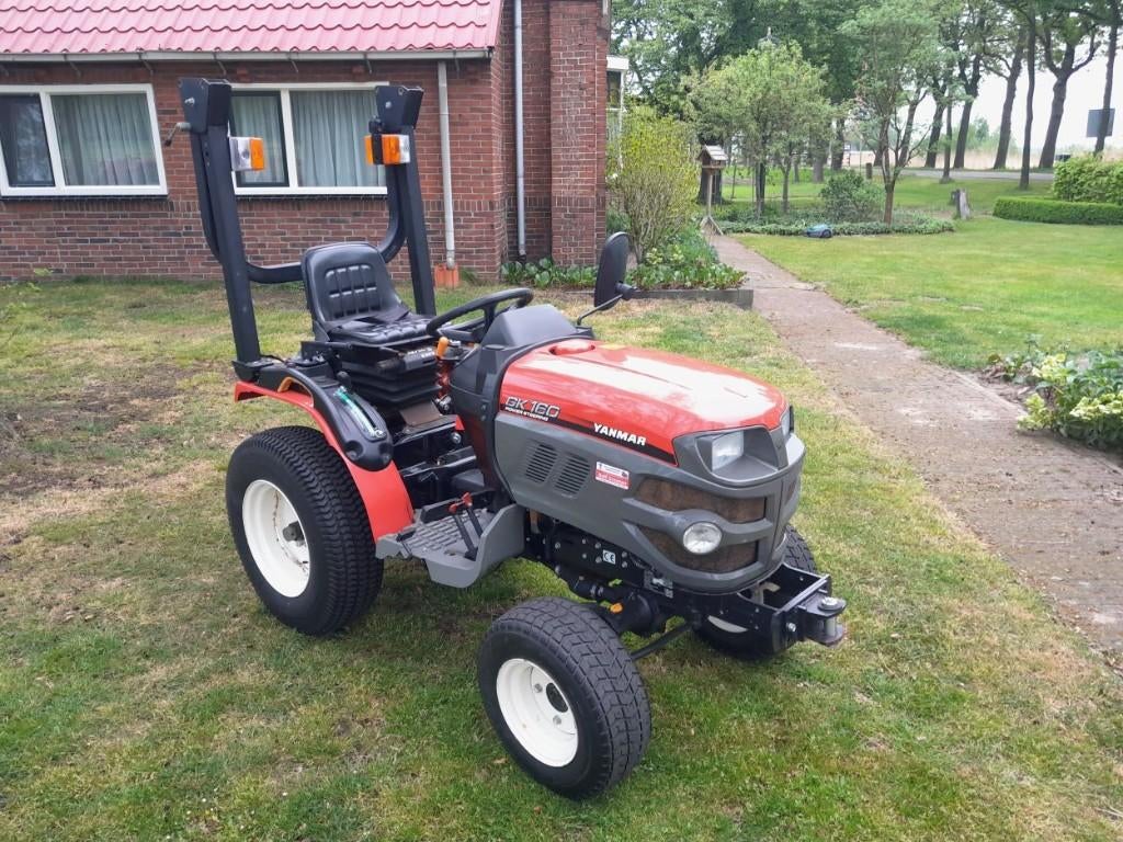 Nette gebruikt Yanmar Gk 160 minitractor ,stuurbekrachtiging, Zakelijke goederen, Agrarisch | Tractoren, Gebruikt, Tot 2500, Tot 80 Pk