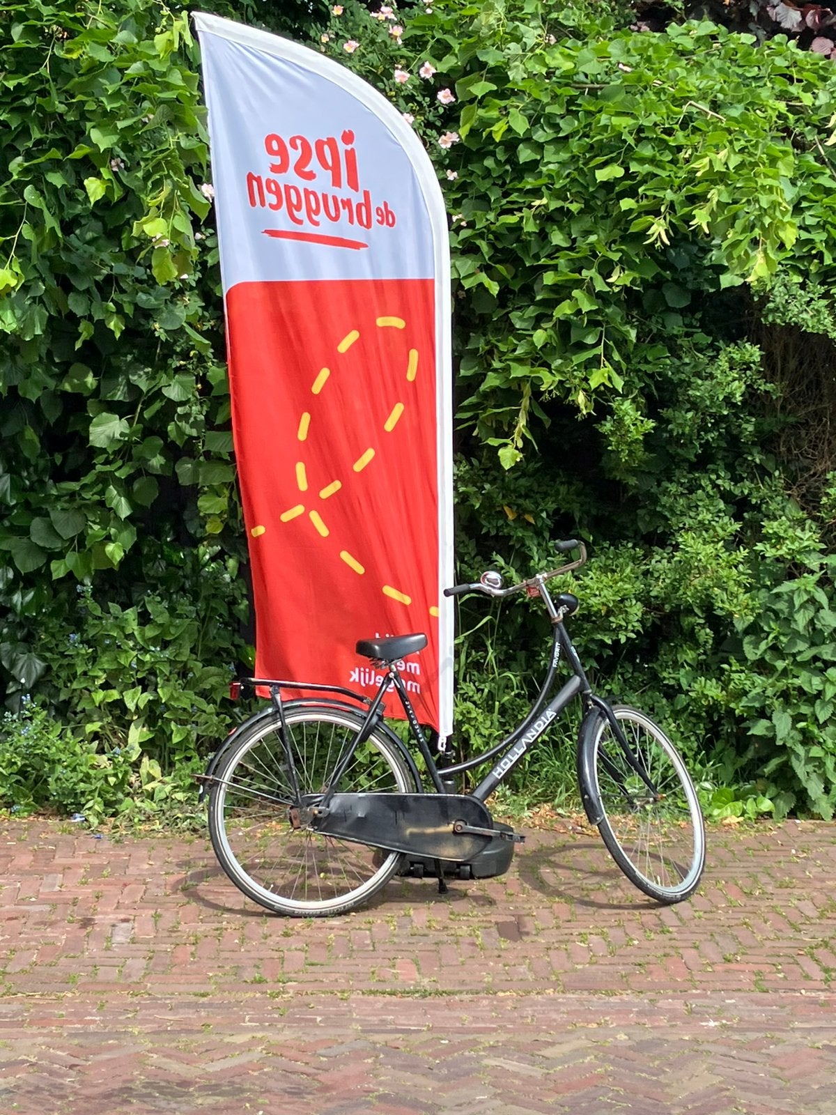 Hollandla royaldutch opoefiets, Fietsen en Brommers, Fietsen | Bakfietsen, Ophalen, Gebruikt, 1 kind