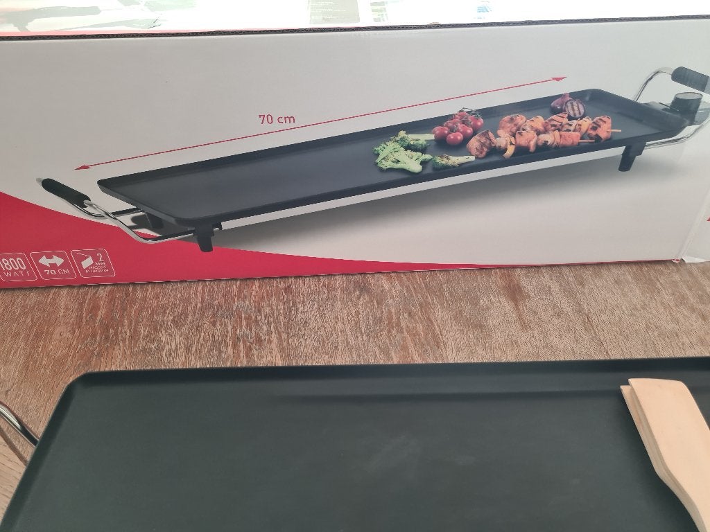 Bakplaat, Ophalen, Gebruikt, Tafelgrill