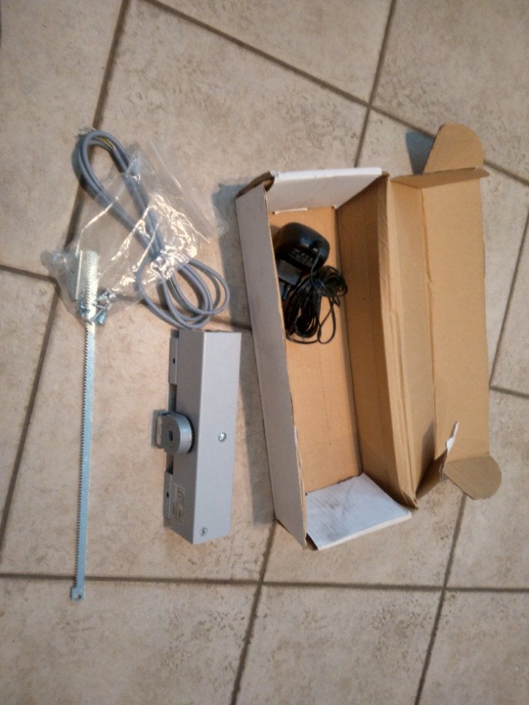 Elektrische deurdranger, Ophalen, Gebruikt, IJzer, Overige typen