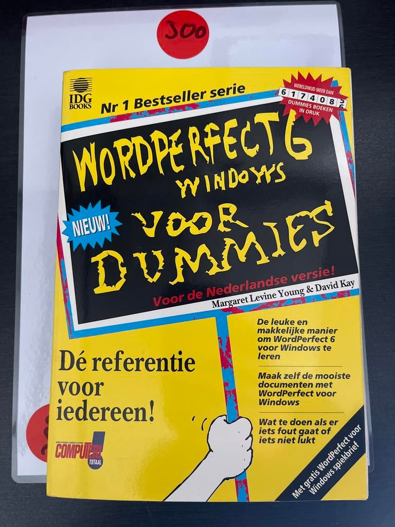 WordPerfect 6 voor Windows voor Dummies (Nederlandse versie), Ophalen of Verzenden, Zo goed als nieuw, Software