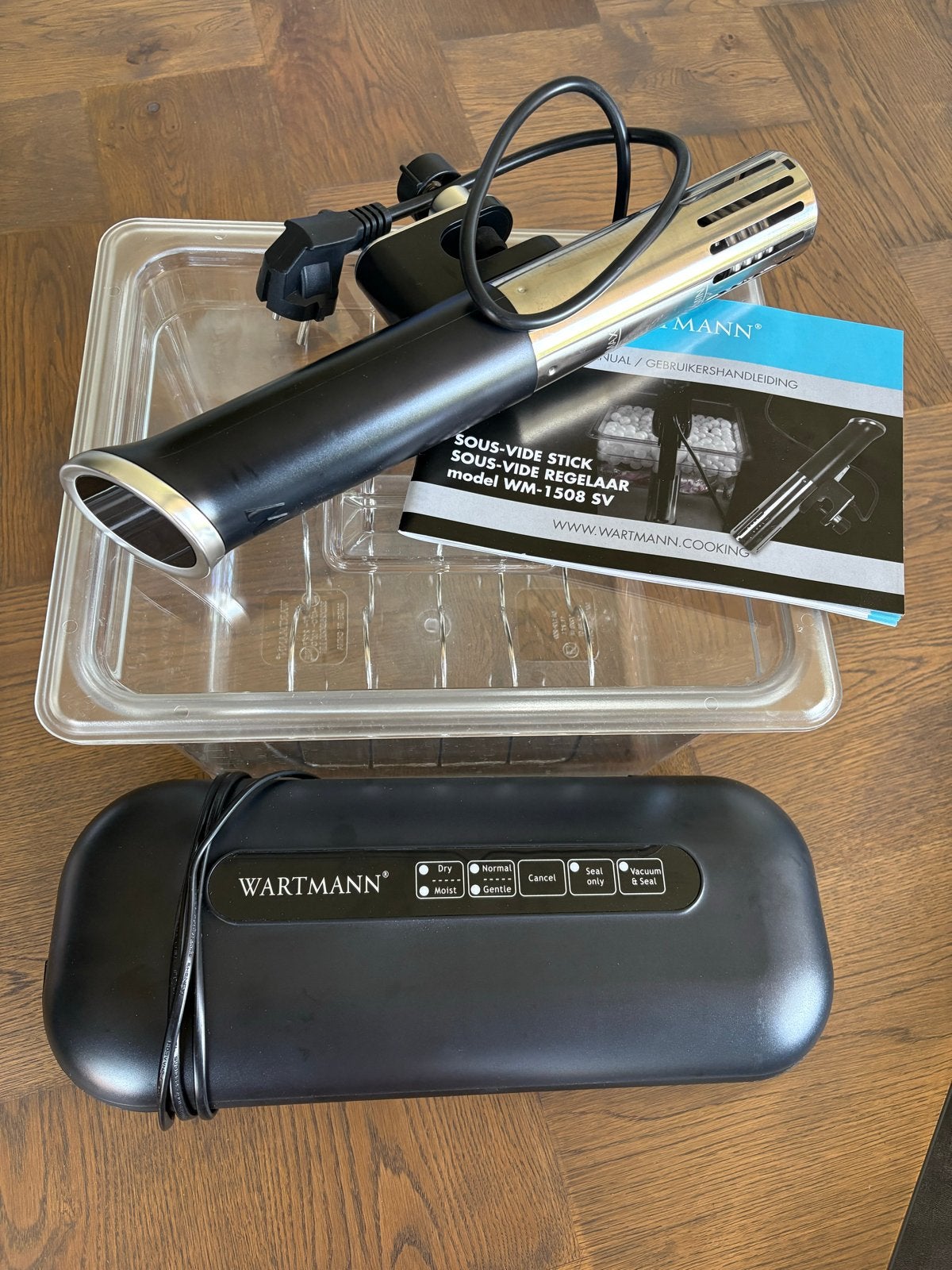 Wartmann Sous-Vide Vacumeer Stick WM-1508 SV, Witgoed en Apparatuur, Onderdelen en Toebehoren, Zo goed als nieuw, Ophalen of Verzenden