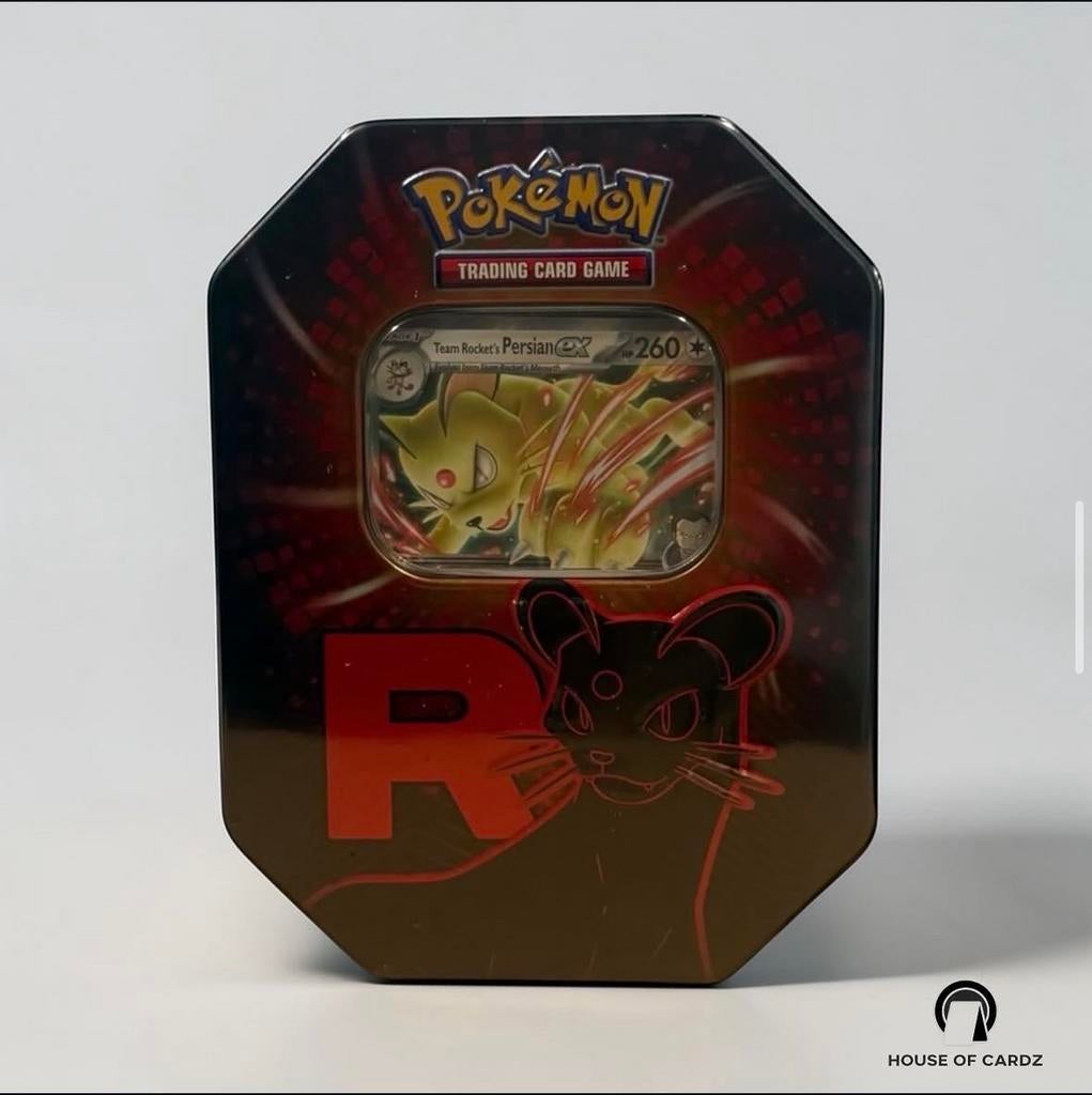 Pokemon Team Rocket's Persian EX blik, Ophalen of Verzenden, Gebruikt, Overige typen