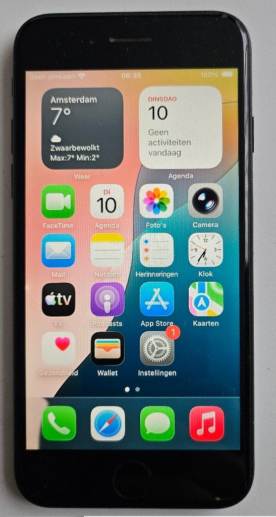iphone SE, Gebruikt, Zwart, Ophalen of Verzenden, 64 GB