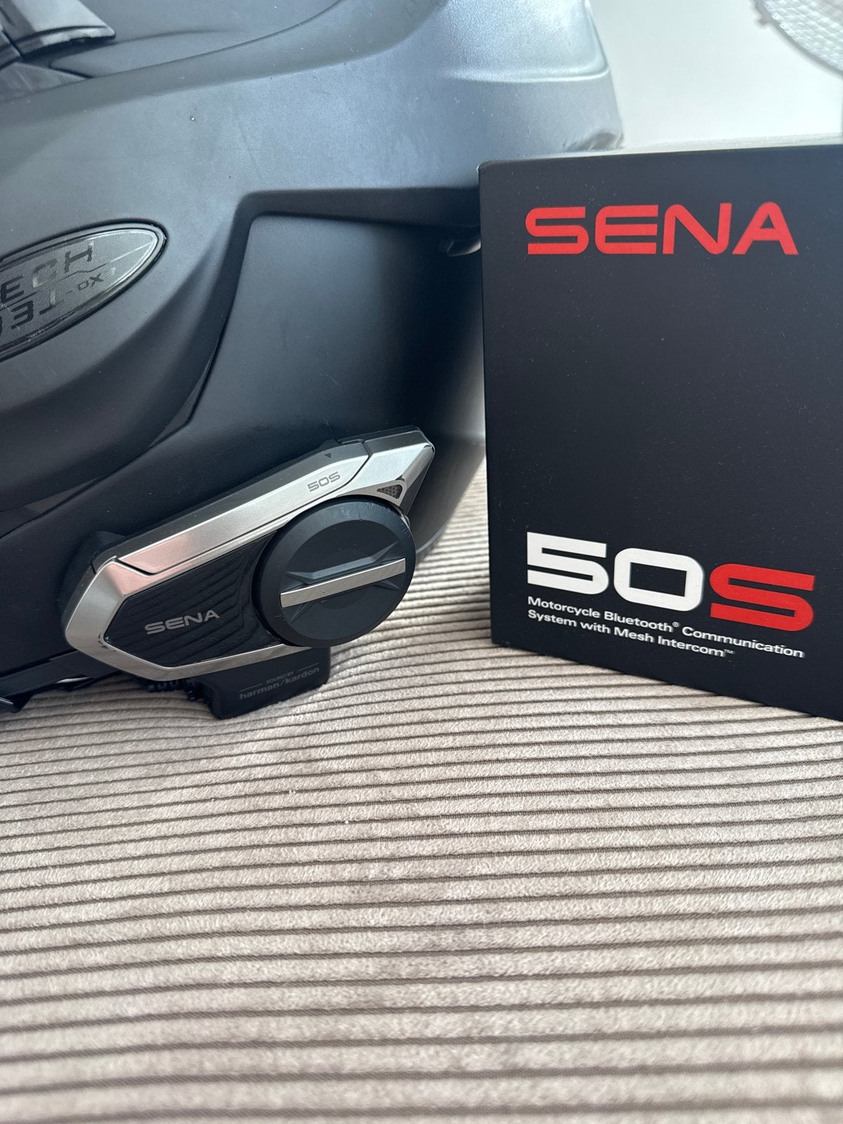 Sena 50S Harman Kardon Mesh Intercom Communicatiesysteem, Motoren, Accessoires | Overige, Ophalen of Verzenden, Gebruikt