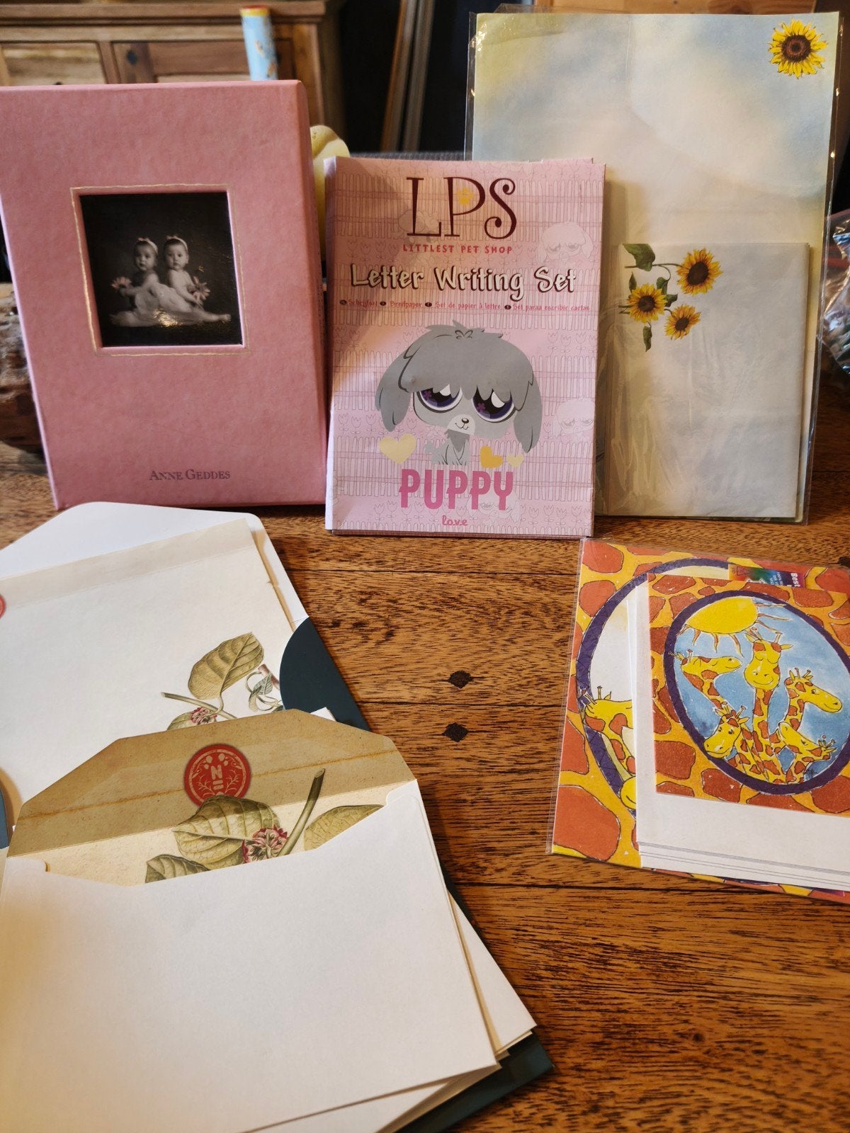 post papier, bloemen, lps, Anne geddes, Ophalen of Verzenden, Gebruikt