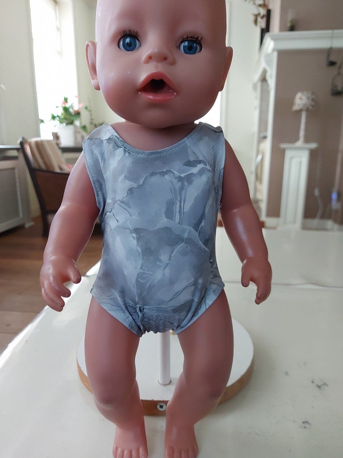 Mooie badpak baby born pop 43cm, Ophalen of Verzenden, Nieuw, Babypop