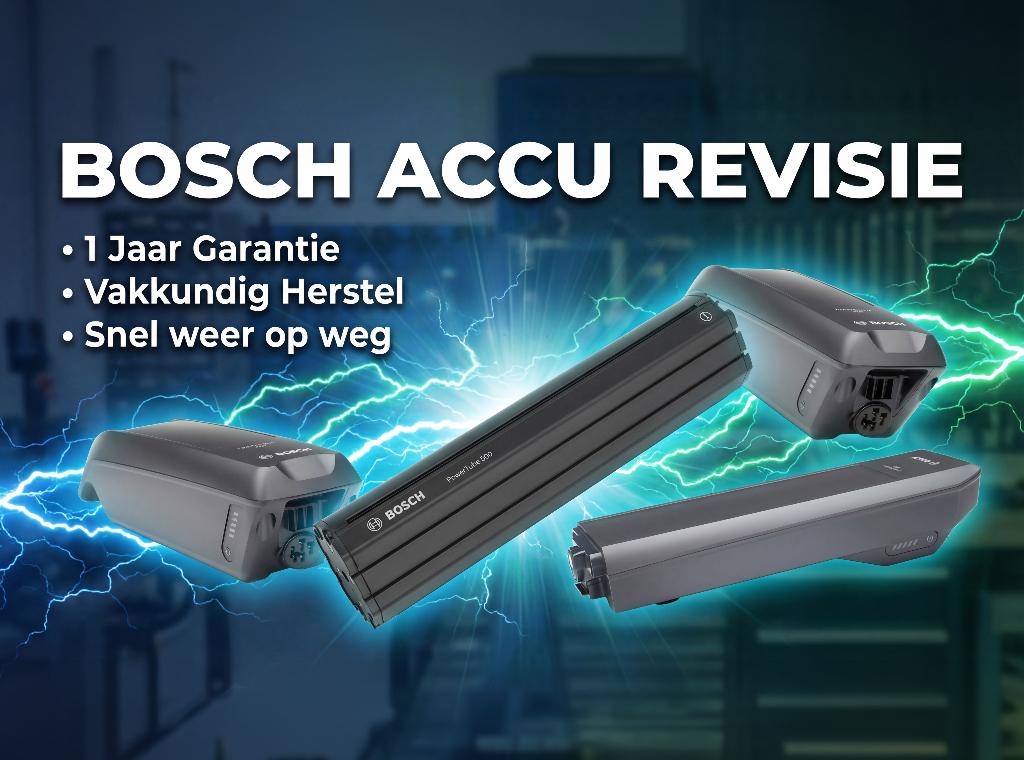 Bosch Accu Revisie 1 Jaar Garantie  vanaf 199,-, Fietsen en Brommers, Fietsonderdelen, Elektrische fiets, Frame, BOSCH ACCU REVISIE