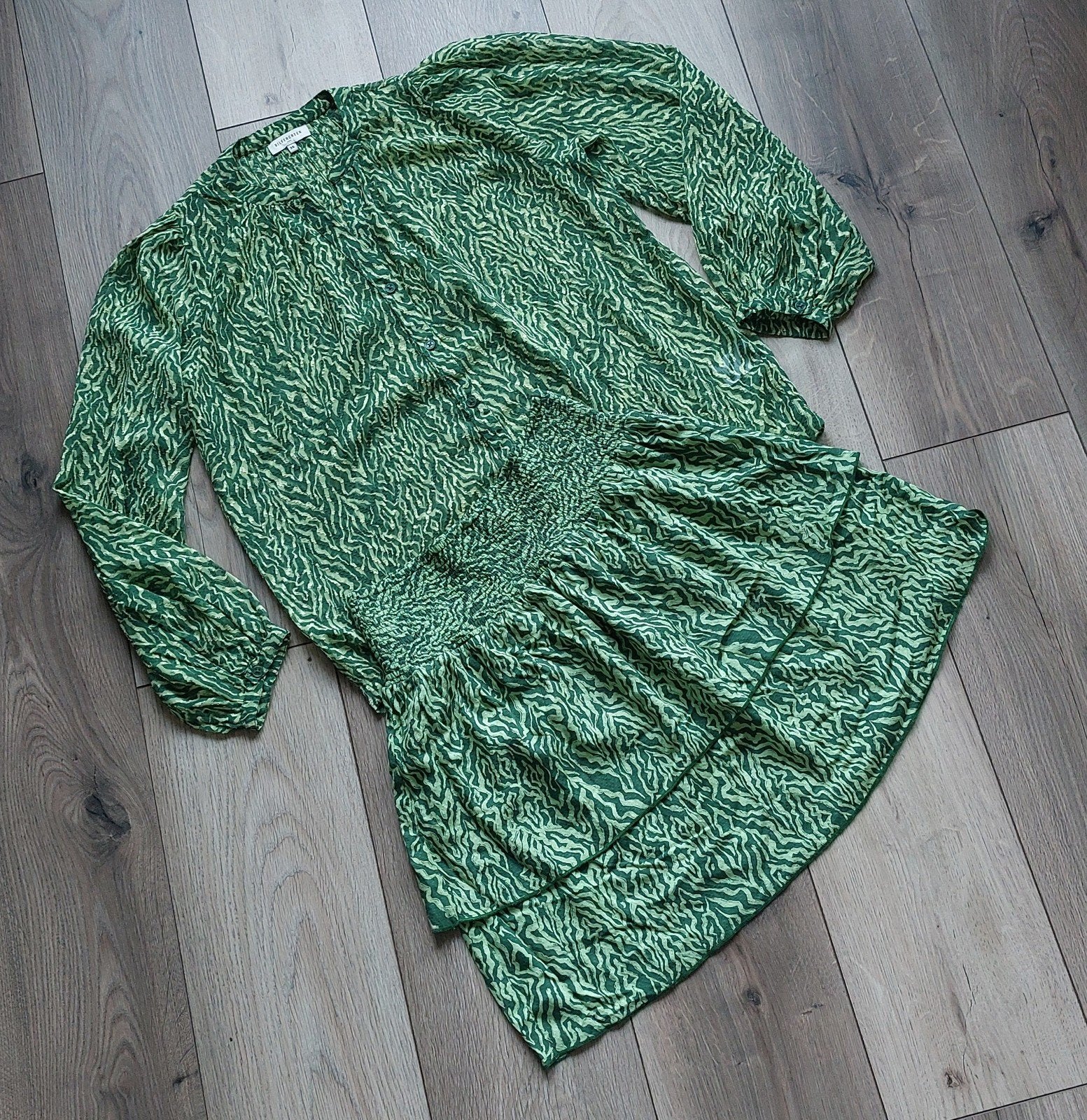 SILVERCREEK Set Blouse&Rok groen S🙂, Kleding | Dames, Verzenden, Nieuw, Maat 36 (S), Groen