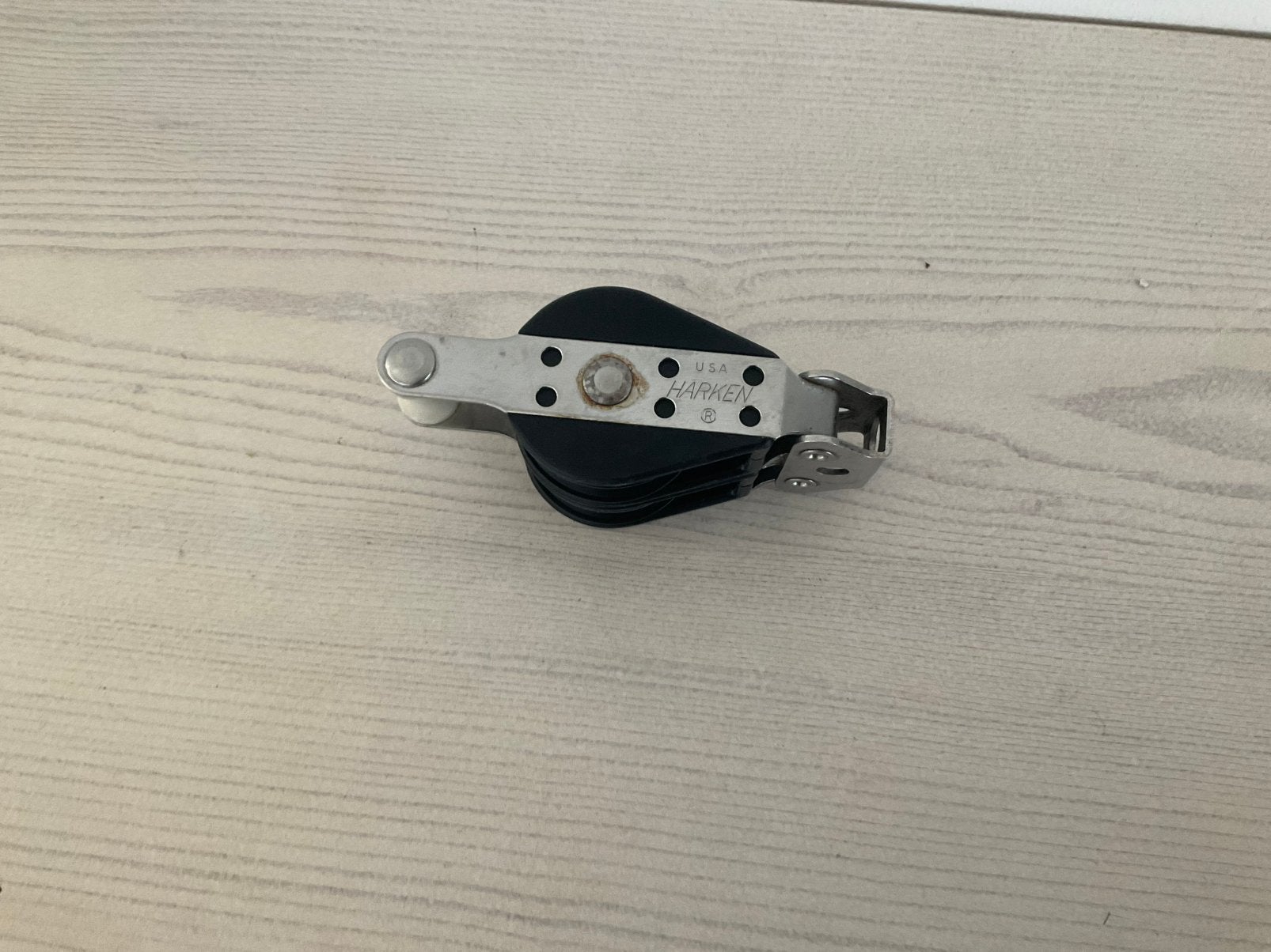 Harken Classic 2-schijfs blok - Z.g.a.n., Ophalen of Verzenden, Zo goed als nieuw, Toebehoren, Minder dan 15 m²