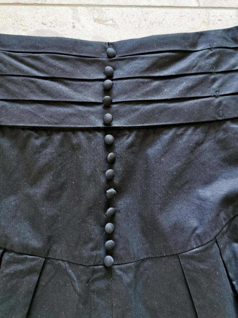 Day Birger et Mikkelsen: z.g.a.n. zwart rokje maat 36, Kleding | Dames, Verzenden, Zwart, Zo goed als nieuw, Knielengte
