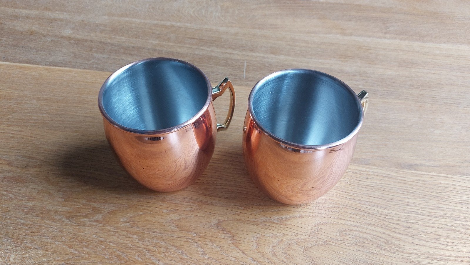 Nieuwe Moscow Mule bekers - set van 2, Overige typen, Ophalen, Nieuw, Goud