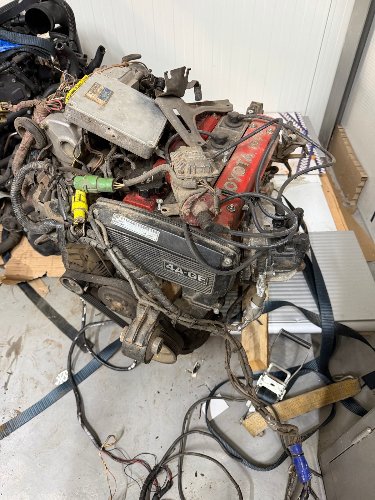 Toyota 4A-GE Motor met versnellingsbak en ECU, Auto-onderdelen, Ophalen, Gebruikt, Toyota