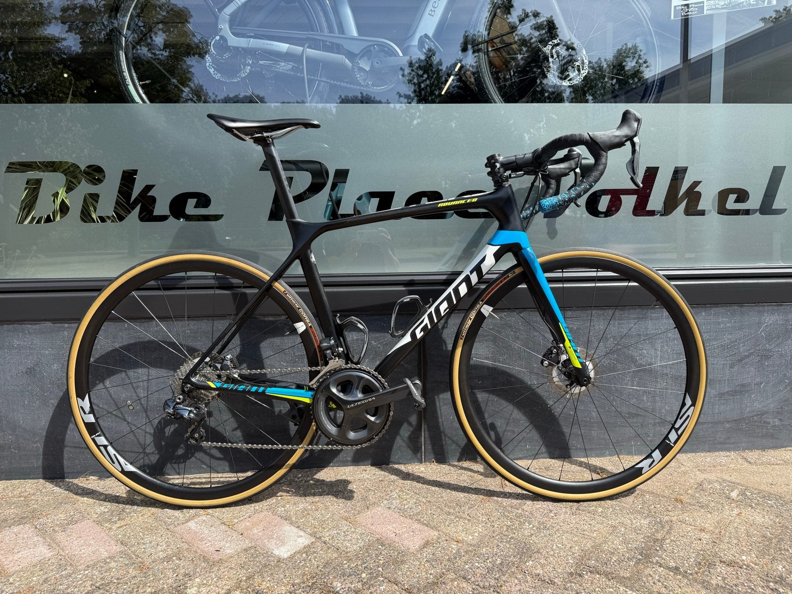 Giant TCR Advanced Disc Ultegra Di2 Carbon wielen., Ophalen, 28 inch, Carbon, Heren
