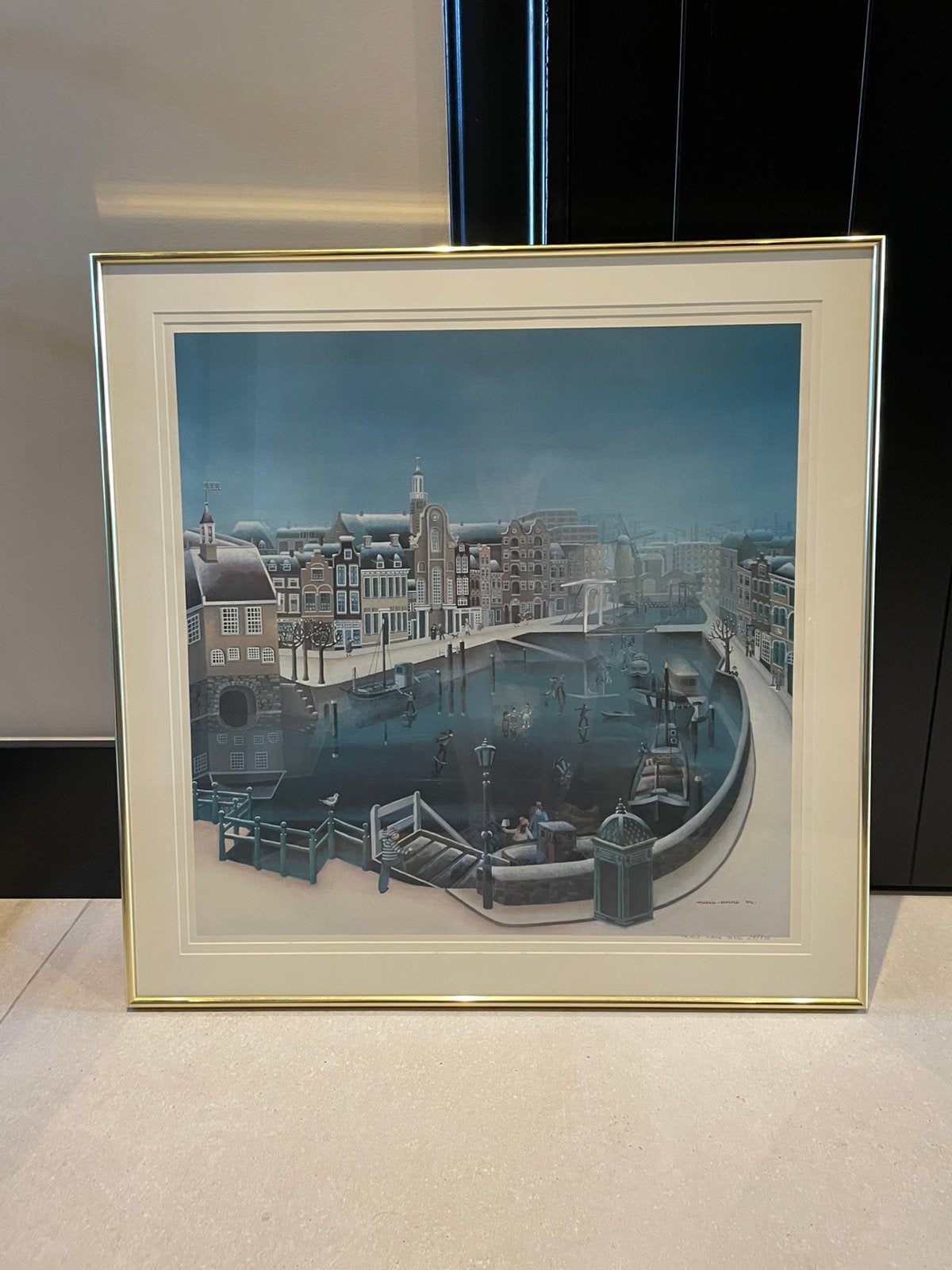 Schilderij marie-anne meier, Ophalen, Schilderij