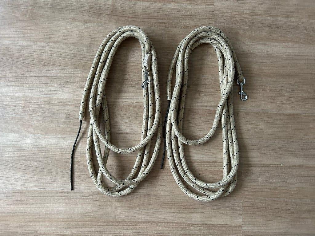 Leadropes / dubbele lange lijnen Lovelance, Dieren en Toebehoren, Ophalen of Verzenden, Zo goed als nieuw, Overige disciplines