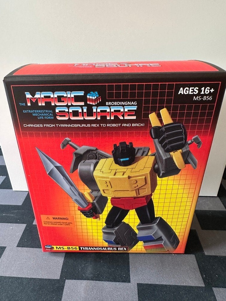 Transformer: 3rd Party Grimlock / MagicSquare (MS-B56), G1, Ophalen of Verzenden, Zo goed als nieuw, Autobots