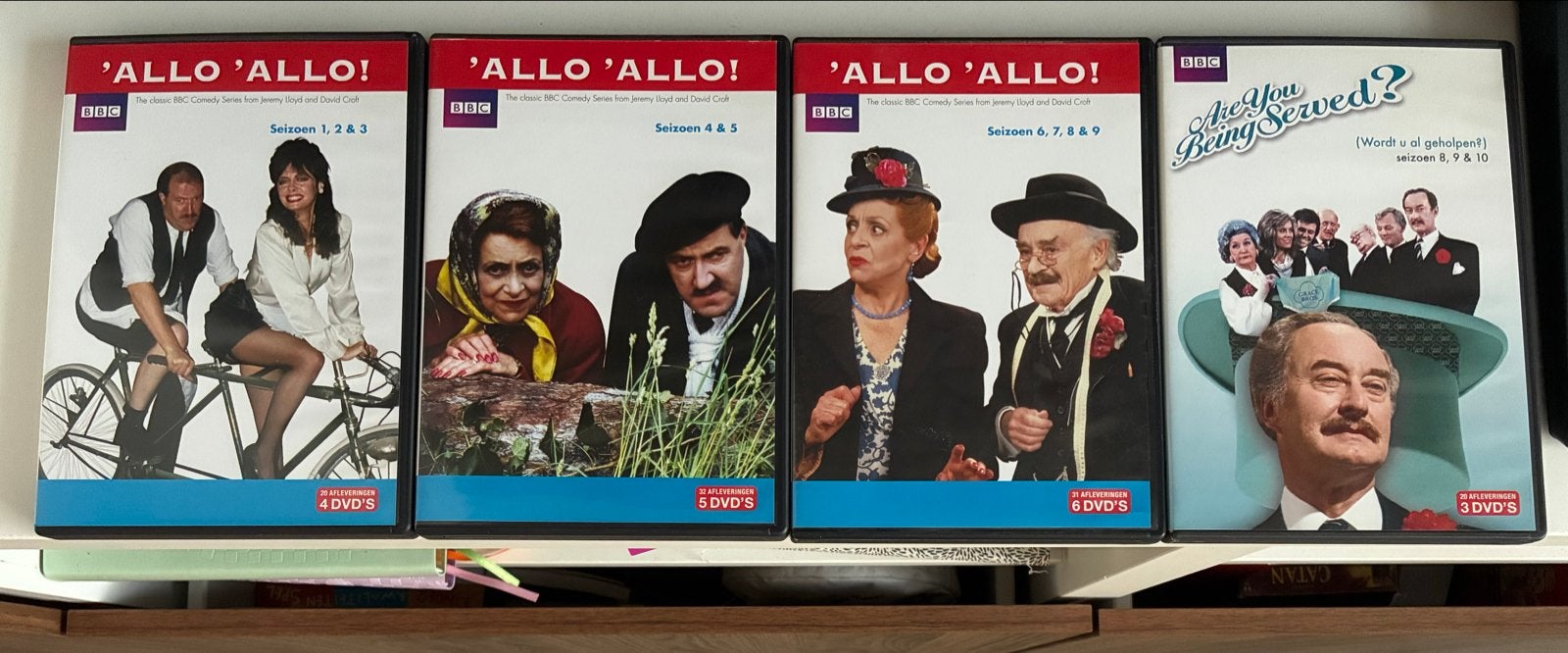Allo Allo! Complete Serie DVD Box, Alle leeftijden, Nederlands, Ophalen of Verzenden, Komedie