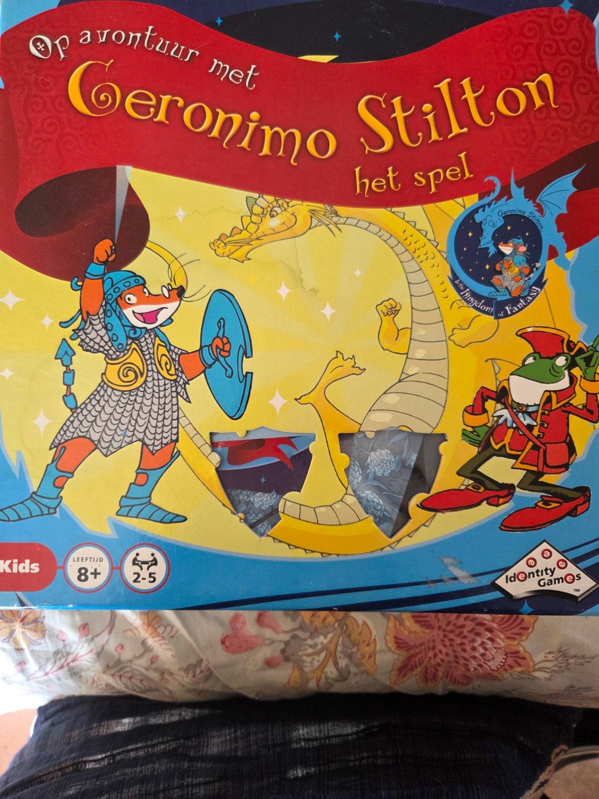 Geronimo Stilton het spel, Hobby en Vrije tijd, Gezelschapsspellen | Bordspellen, Ophalen of Verzenden, Zo goed als nieuw