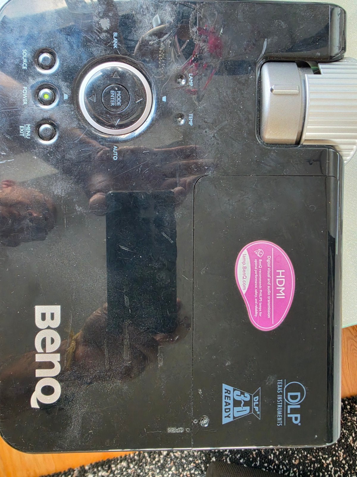 BenQ DLP Beamer - 3D Ready Projector, Audio, Tv en Foto, Ophalen, Gebruikt, BenQ, DLP