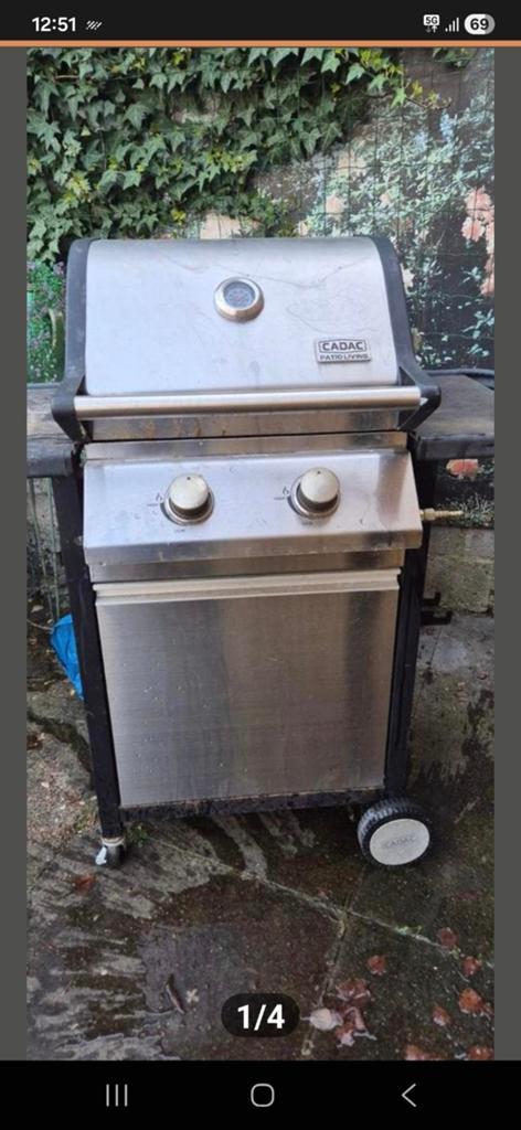 CADAC Patio Gasbarbecue - Compact en Gebruiksklaar, Ophalen of Verzenden, Gebruikt, CADAC