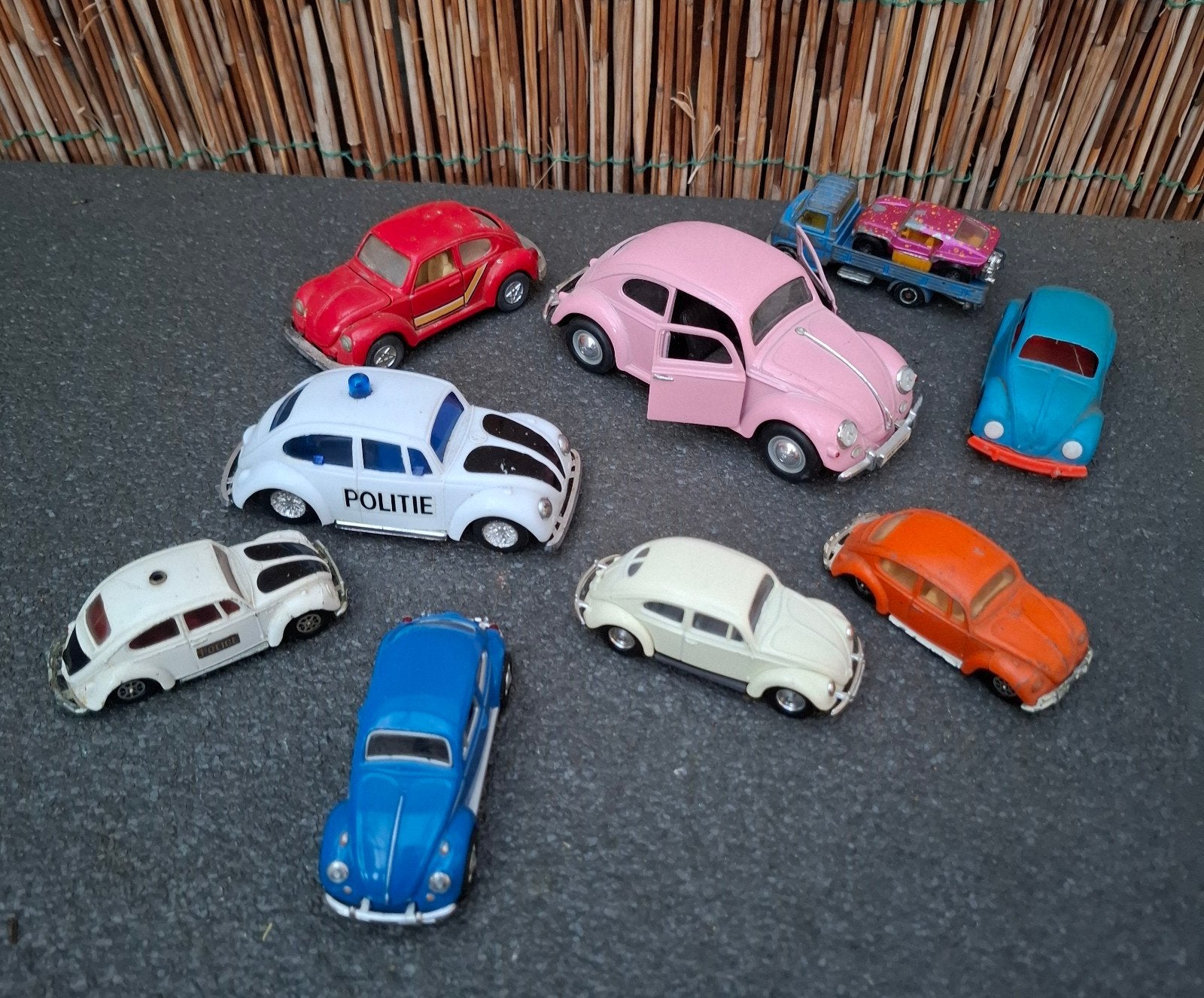 Verzameling Kever modelauto's - Diverse kleuren en types, Ophalen of Verzenden, Gebruikt, Auto