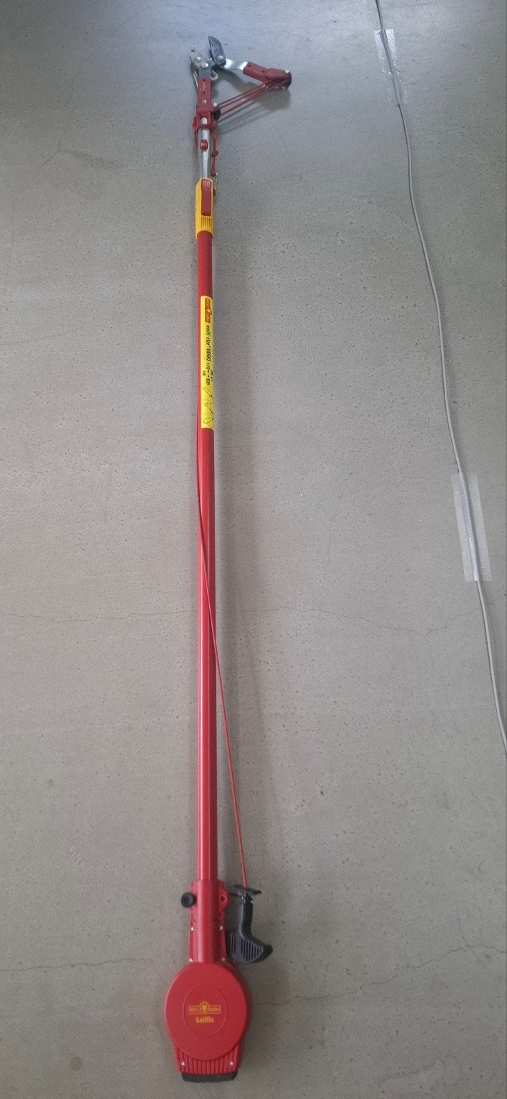 Wolf-Garten Snoeischaar met Telescoopsteel (170-300 cm), Ophalen of Verzenden, Gebruikt, 30 t/m 39 mm, Wolf-Garten