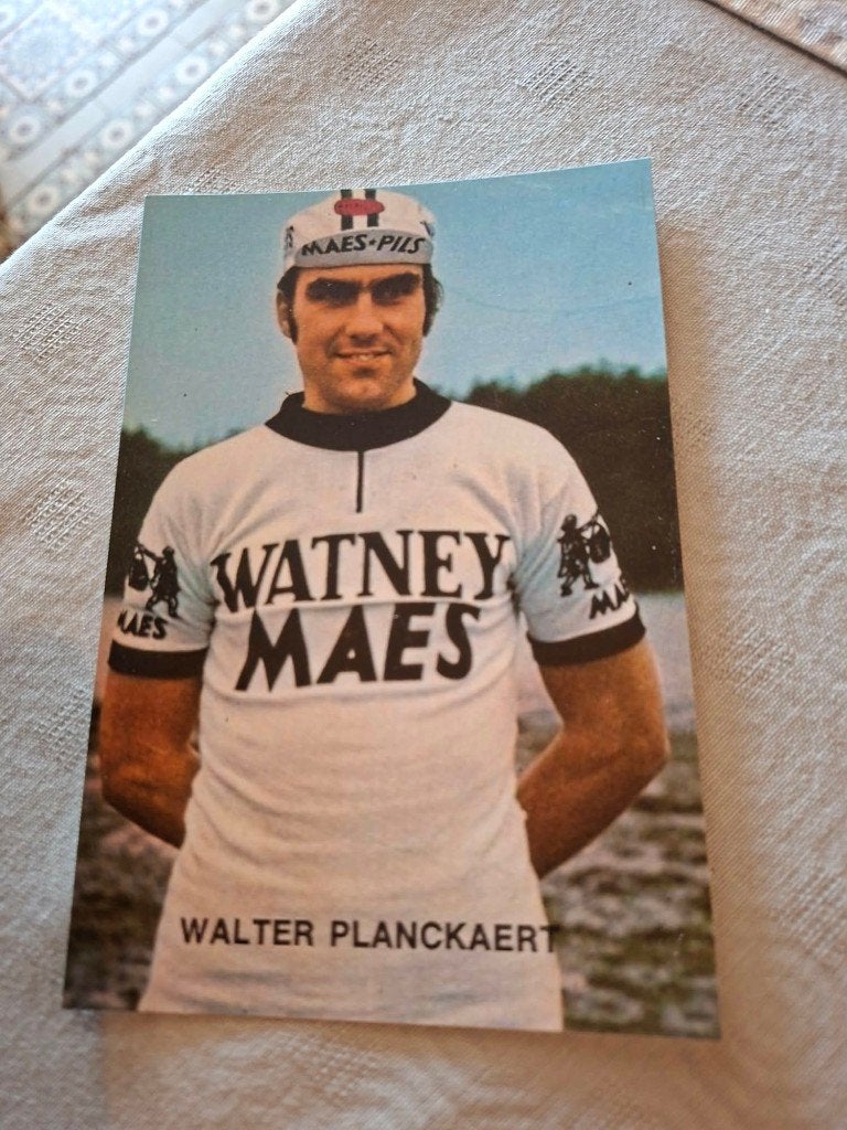 Foto (Repro) Walter Planckaert / Watney-Maes, Verzenden, Zo goed als nieuw, Overige sporten, Poster, Plaatje of Sticker