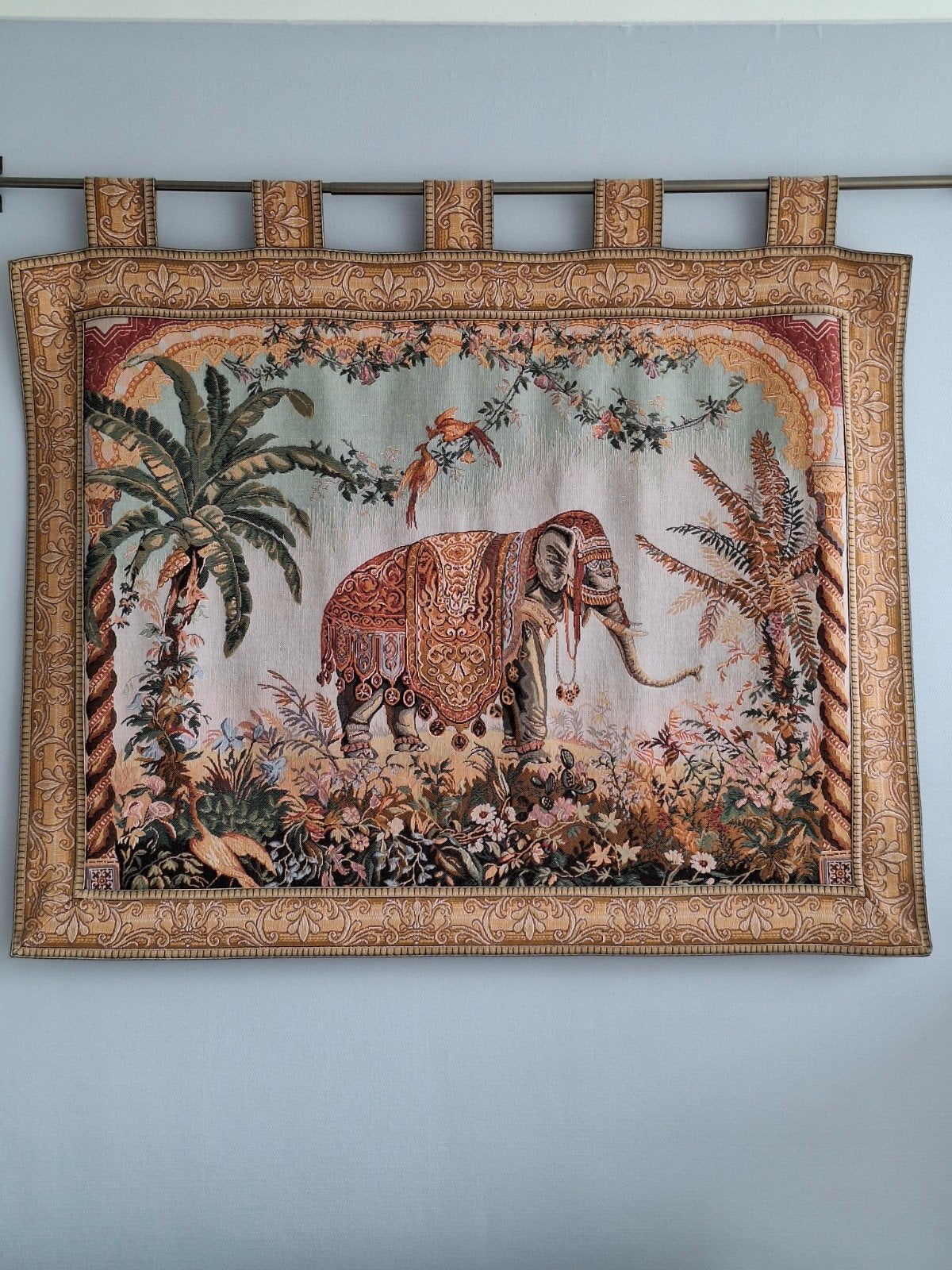 Goblys Royal Elephant tapestry, Gebruikt, Meerkleurig, Ophalen of Verzenden, 113 cm