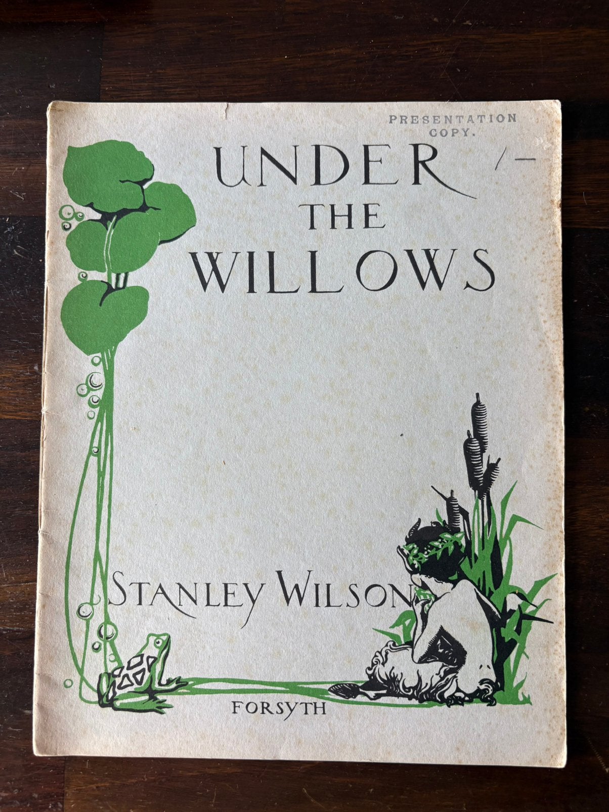 Bladmuziek Under The Willows van S Wilson voor piano, Muziek en Instrumenten, Bladmuziek, Overige genres, Ophalen of Verzenden