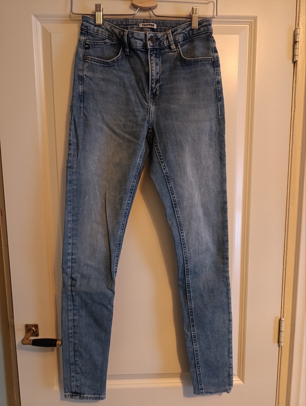 Tripper dames jeans blauw W28 L32, Blauw, Ophalen of Verzenden, W28 - W29 (confectie 36), Gedragen