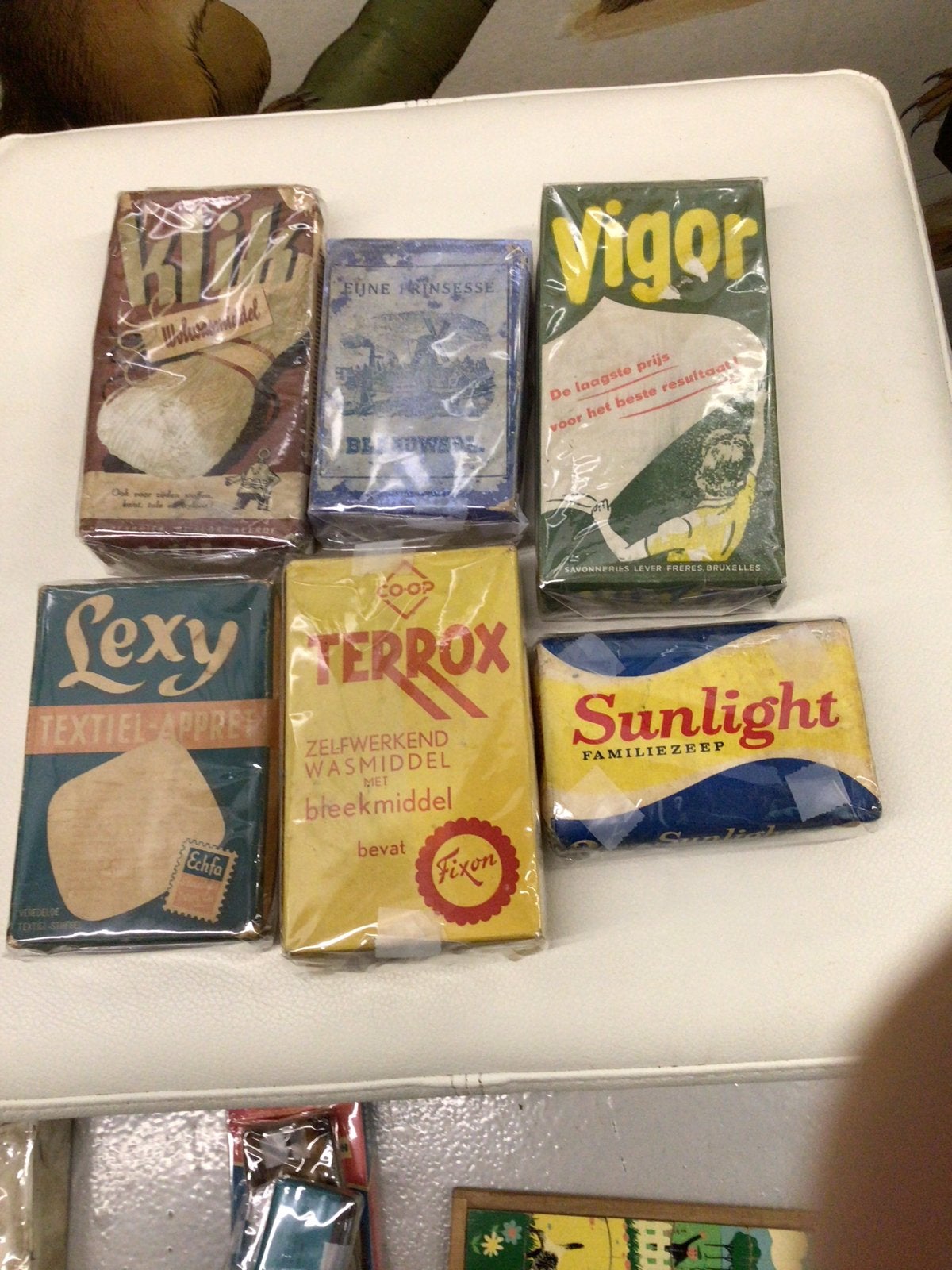 Vintage Zeep en Wasmiddel Verpakkingen - Decoratie, Verzamelen, Ophalen of Verzenden, Gebruikt