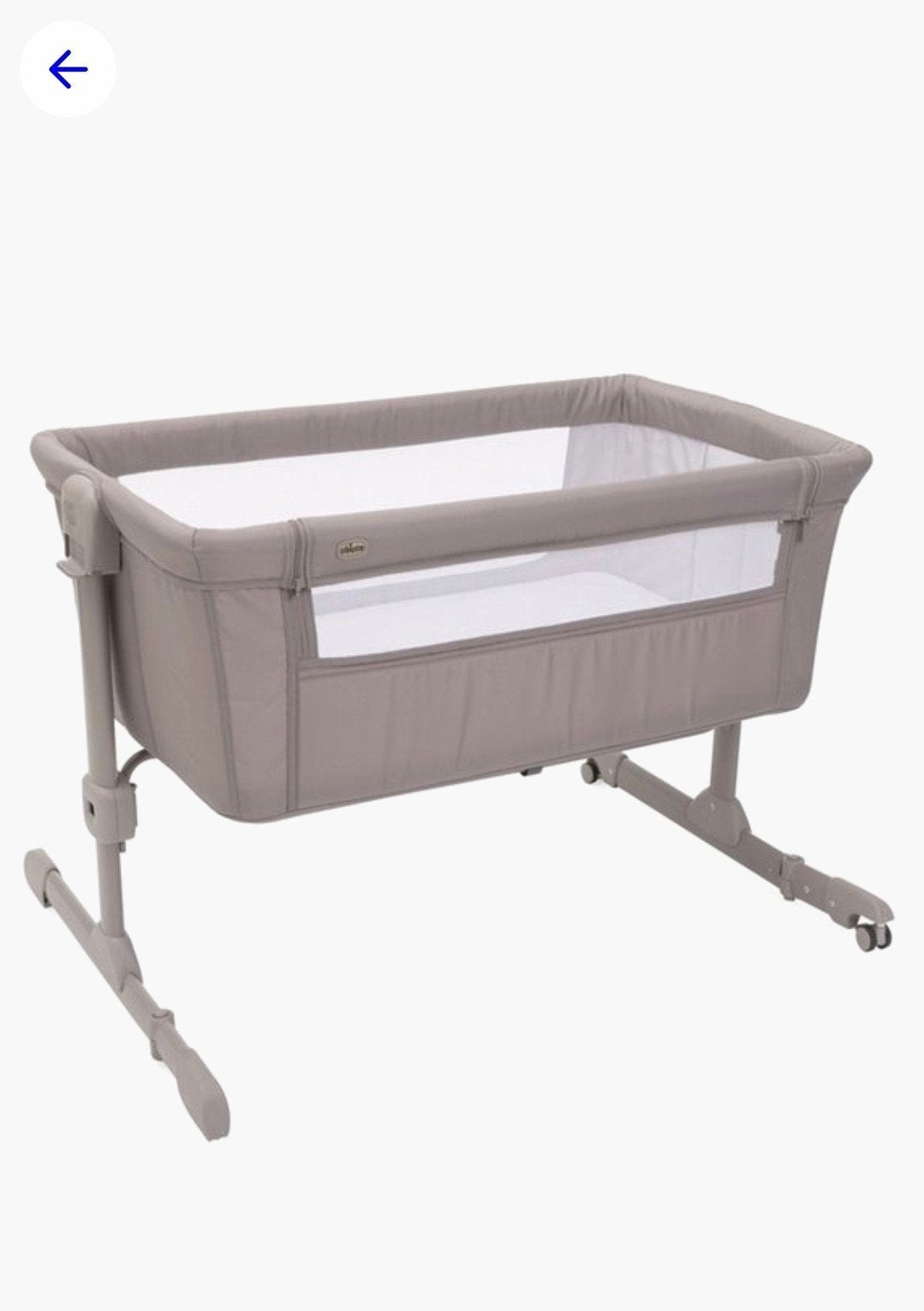 Chicco Next2Me, Kinderen en Baby's, Babywiegjes en Ledikanten, Ophalen, Zo goed als nieuw, Wieg