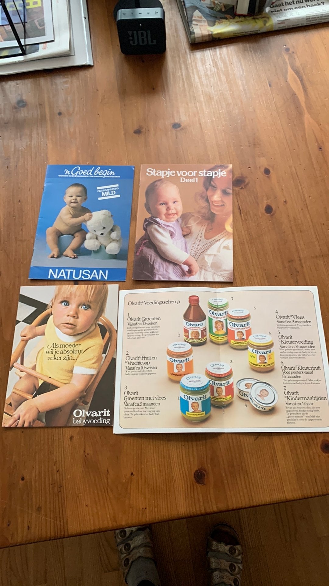 Partij olvarit/nutricia folders jr 80, Ophalen of Verzenden, Zo goed als nieuw, Overige typen
