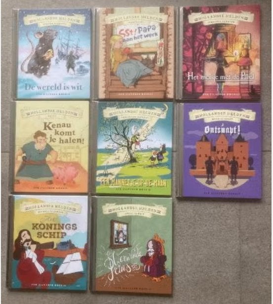 Zilveren boekjes Hollandse Helden **, Ophalen of Verzenden, Zo goed als nieuw, Div. auteurs, Non-fictie