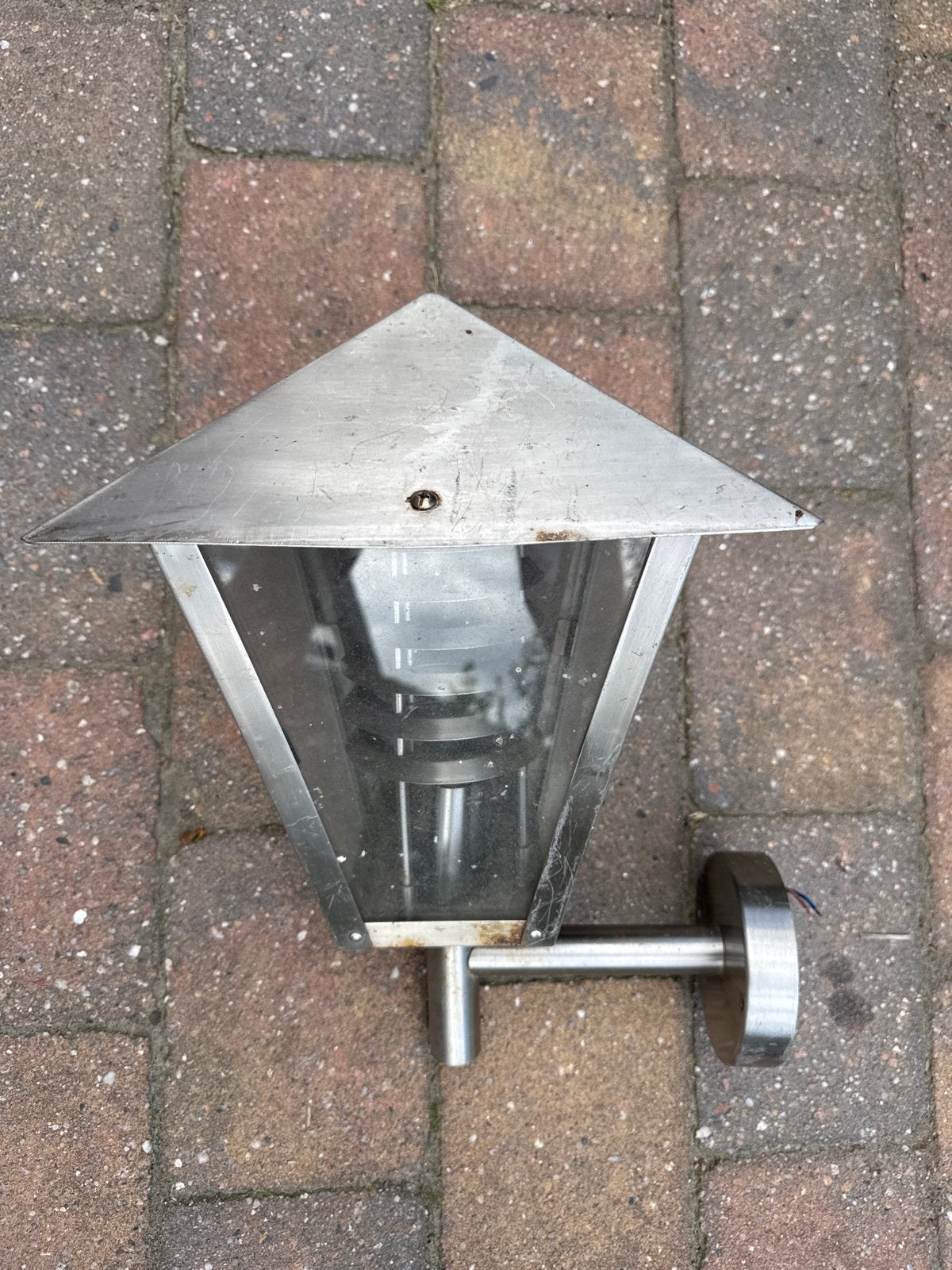 Buitenlamp met bewegings- en schemersensor, Tuin en Terras, Ophalen, Bewegingssensor, Gebruikt, Minder dan 50 watt
