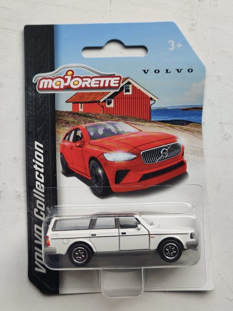 Majorette Volvo 240 WIT, Ophalen of Verzenden, Nieuw, Auto