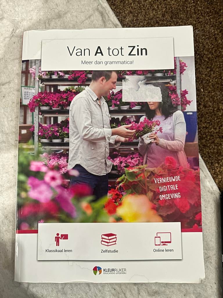 Van A tot Zin - Meer dan grammatica! (Nederlands), Ophalen of Verzenden, Zo goed als nieuw, Non-fictie